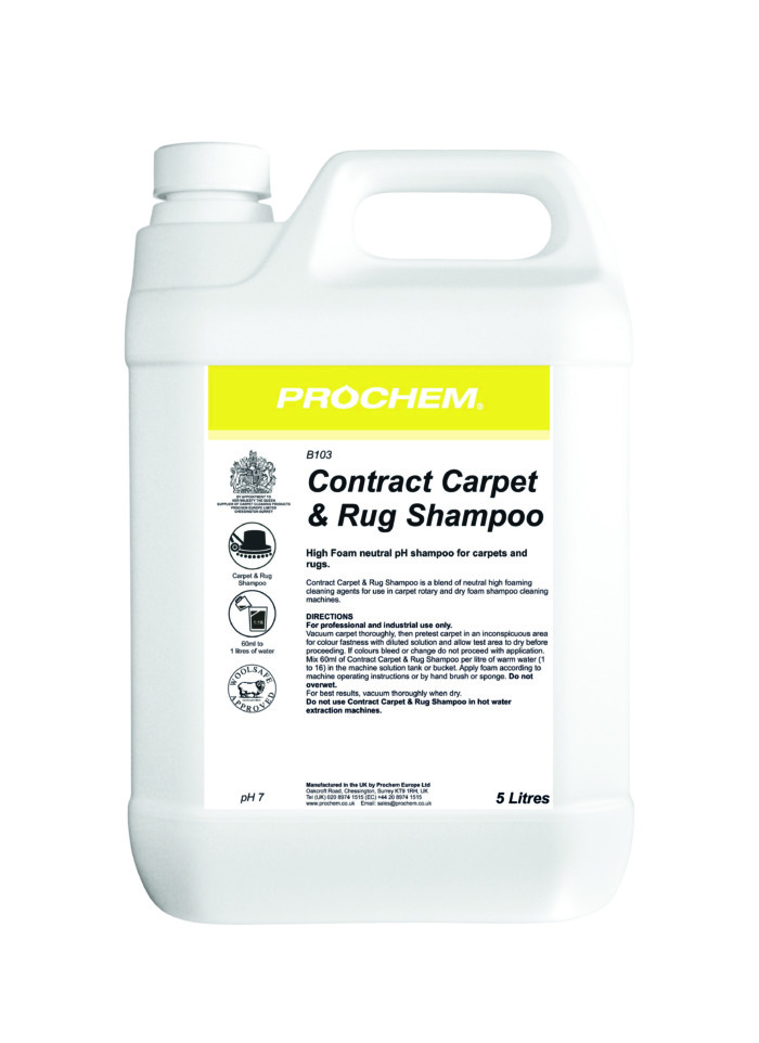 PROCHEM CONTRACT CARPET & RUG SHAMPOO