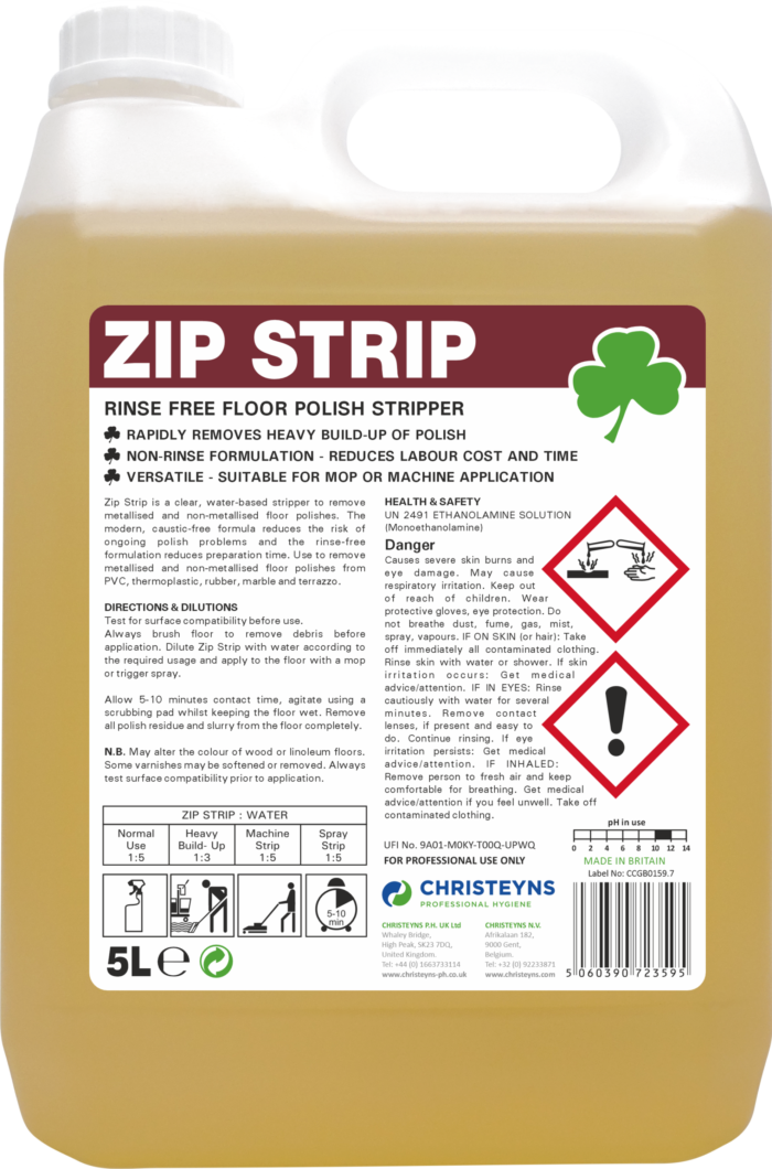 CLOVER ZIP STRIP
