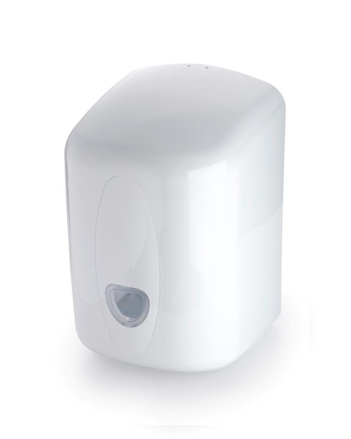 CENTREFEED ROLL DISPENSER WHITE